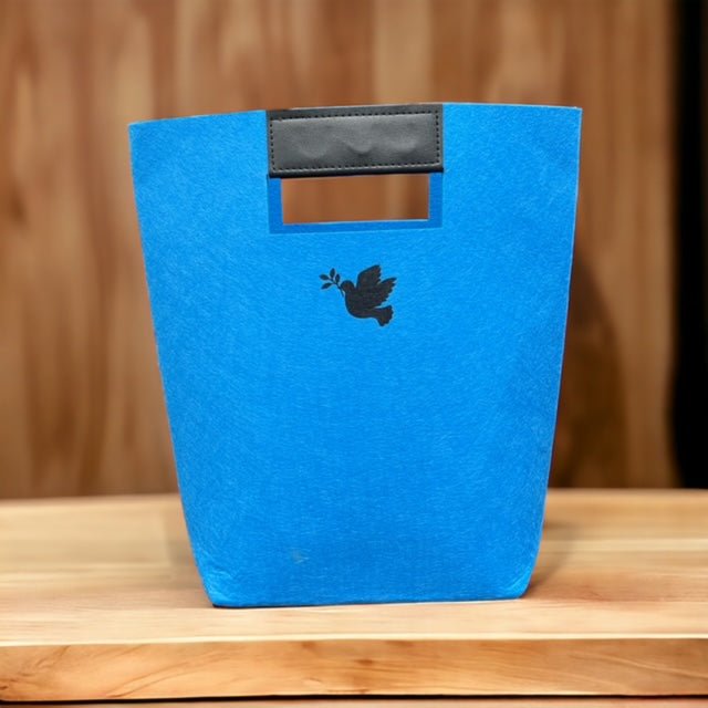 Faithful Felt Tote Bag Collection - Blessed Be Boutique