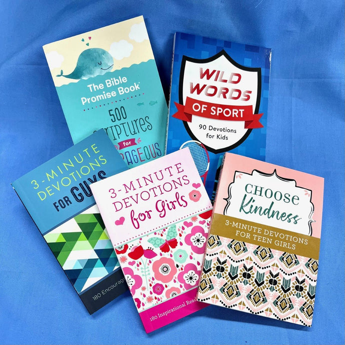 Kids and Teen Mini Devotional and Prayer Books - Blessed Be Boutique