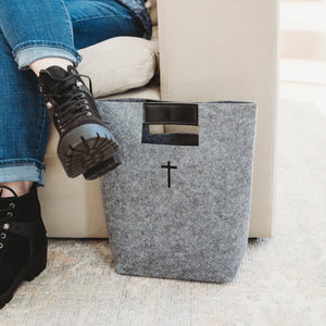 Faithful Felt Tote Bag Collection