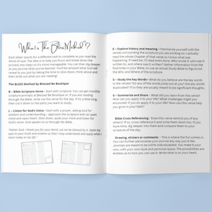 My Faith Journal, The BLESS Method, Daily Planner Paperback Version - Blessed Be Boutique