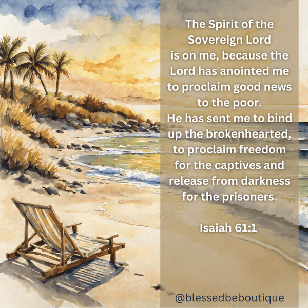 The Spirit of the Sovereign Lord is on me